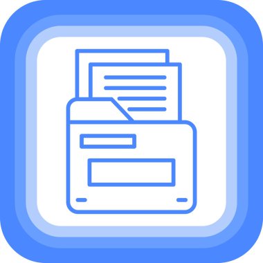 Dosya simgesi, vektör illüstrasyon tasarımı