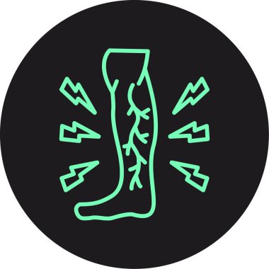 Bir noel ağacı simgesinin vektör illüstrasyonu