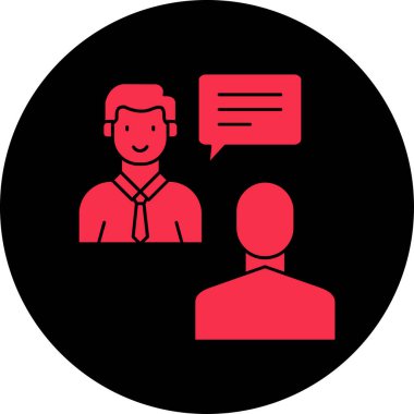 İş ve finans simgesinin vektör illüstrasyonu