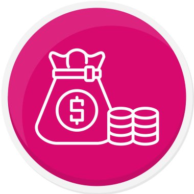 Bozuk paralı para çantası.