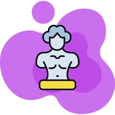 yoga simgesi, vektör illüstrasyonu