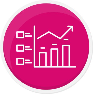 Bir web simgesinin vektör illüstrasyonu