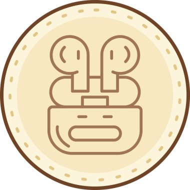 Bozuk para. Web simgesi basit illüstrasyon