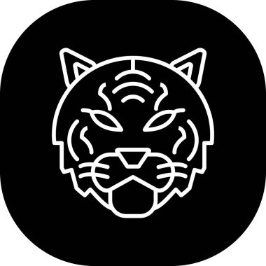 kedi vektör düz simge