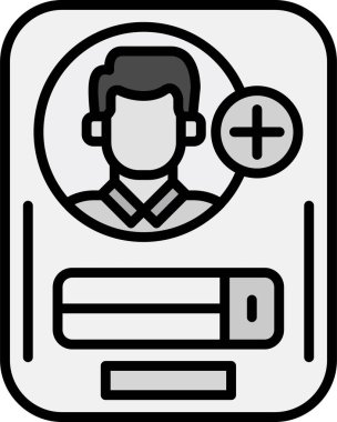 kullanıcı simgesi, vektör illüstrasyonu