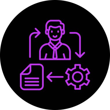 Modern b simgesinin vektör illüstrasyonu