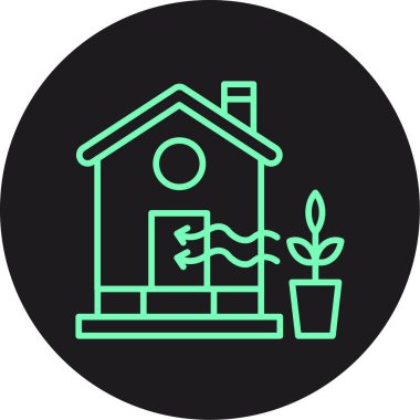 ev simgesi vektör illüstrasyonu