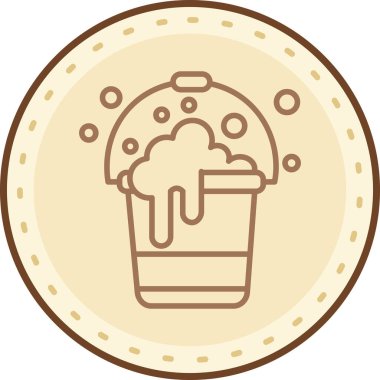 Bir fincan kahvenin vektör çizimi