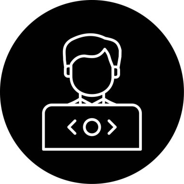 İş ve finans simgesinin vektör illüstrasyonu