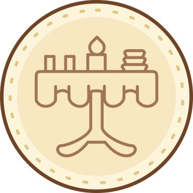 vektör besin simgesi illüstrasyonu