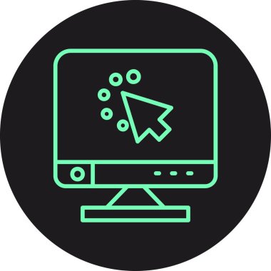 vektör izleyici simgesi illüstrasyonu