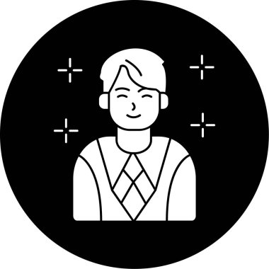 İş ve finans simgesinin vektör illüstrasyonu