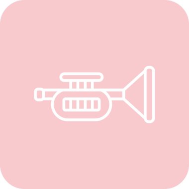 Benzersiz megafon vektör simgesi