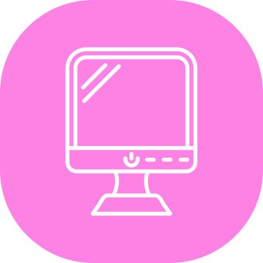 izleyici simgesi, vektör illüstrasyonu