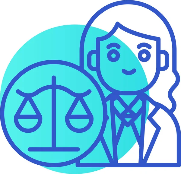 Adalet hukuku hukuku simgesi