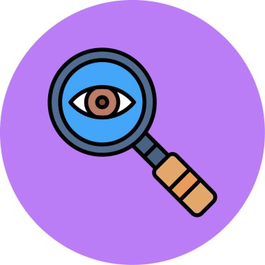 Ara. Web simgesi basit illüstrasyon