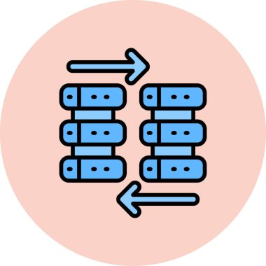 seo modern simgesinin vektör illüstrasyonu