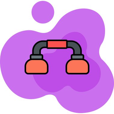 Klima simgesi, vektör illüstrasyonu