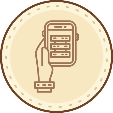 seo modern simgesinin vektör illüstrasyonu