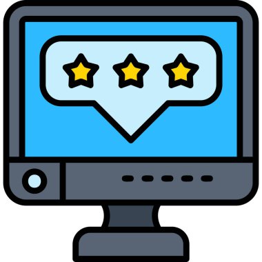 Müşteri değerlendirme simgesi