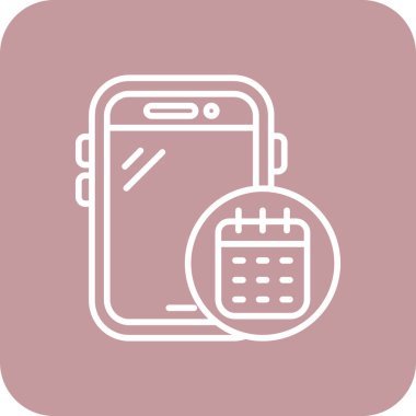 cep telefonu ikonu vektör illüstrasyonu