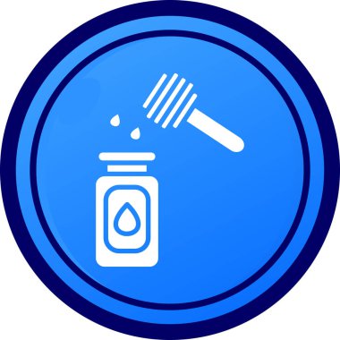 Bir bardak suyun vektör çizimi