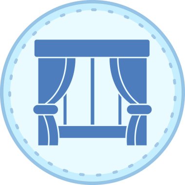 kanepe vektör simgesi modern basit illüstrasyon, kanepe simgesi