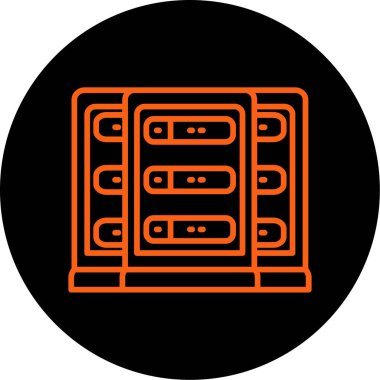 Mobilya simgesinin vektör illüstrasyonu