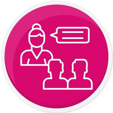 Vektör illüstrasyonu, seo modern simge