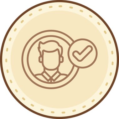 Bozuk parası olan bir adamın vektör çizimi