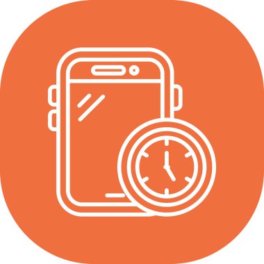 Vektör Mobil simge illüstrasyonu