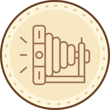 Bira. Web simgesi basit illüstrasyon