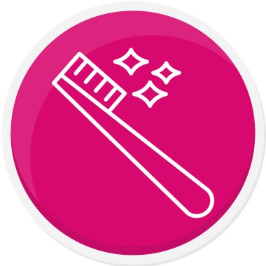 Tarak. Web simgesi basit illüstrasyon