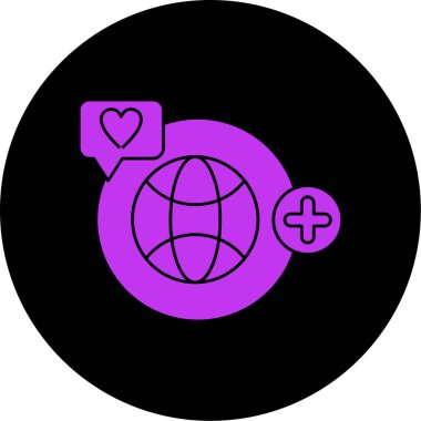 seo modern simgesinin vektör illüstrasyonu