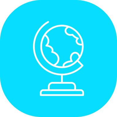 Küresel simge vektör illüstrasyonu