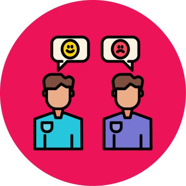 İnsan simgesinin vektör illüstrasyonu