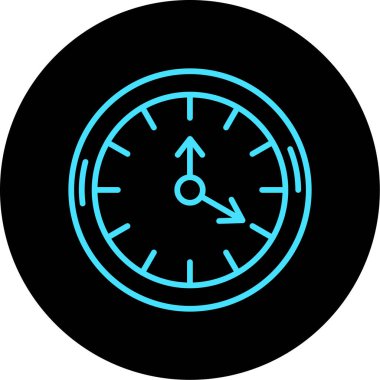 Bir pusula simgesinin vektör illüstrasyonu