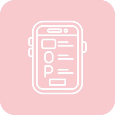 Akıllı telefon vektör çizim