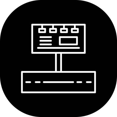 bilgisayar simgesi vektör illüstrasyonu