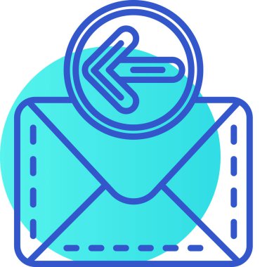 e-posta simgesi doldurulmuş - taslak biçimi