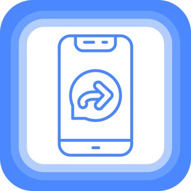 Projeniz için vektör akıllı telefon simgesi