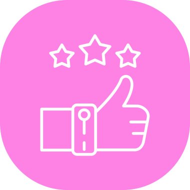 başparmak aşağı simge vektör illüstrasyonu