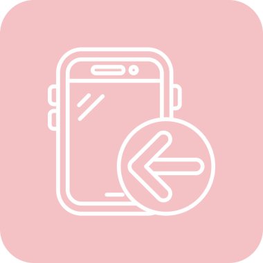 Mobil kutsal kişilerin resmi, vektör çizim