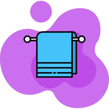 Klima simgesi, vektör illüstrasyonu basit tasarım