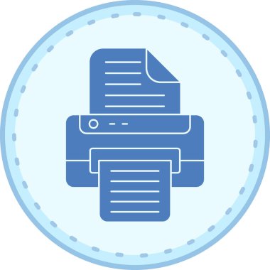 Dosya. Web simgesi basit illüstrasyon