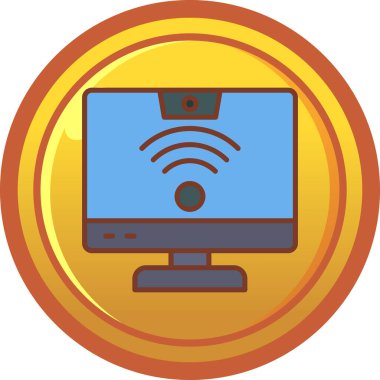 bilgisayar simgesi, vektör illüstrasyonu