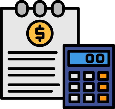 hesaplayıcı hesap makinesi hesap makinesi simgesi dış hat biçiminde