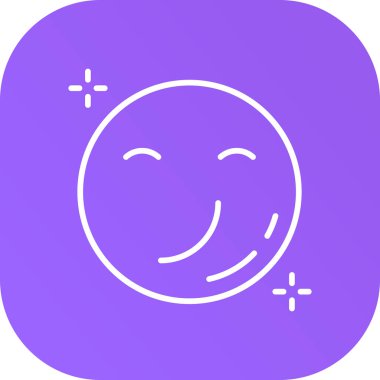 Mutlu yüz simgesi, vektör tasarımı