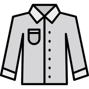 Ceket gömleği simgesi
