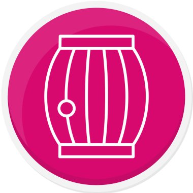 Varil simge vektör çizim